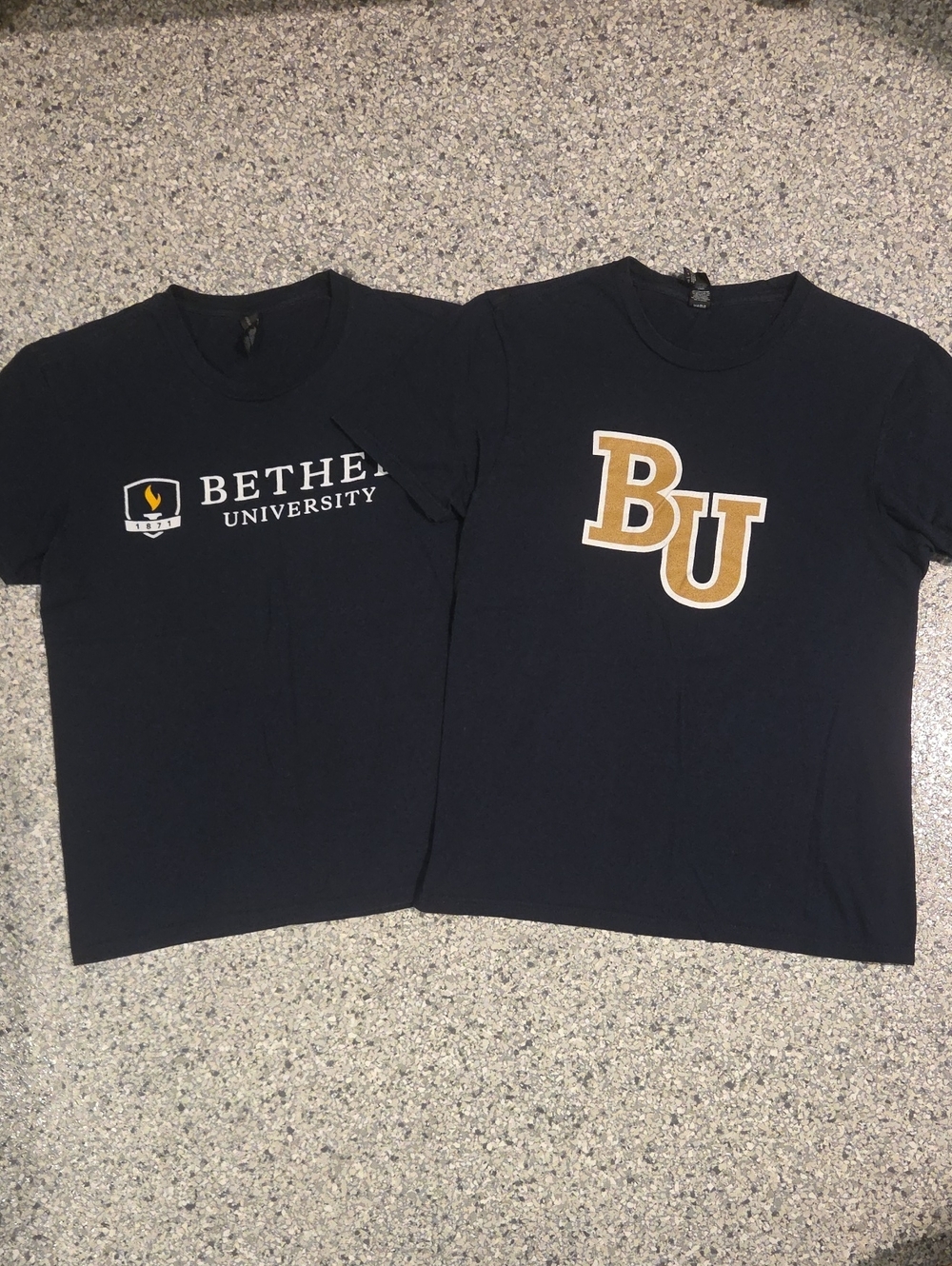 Bundle Of 2 Bethel University T-shirts Size Small